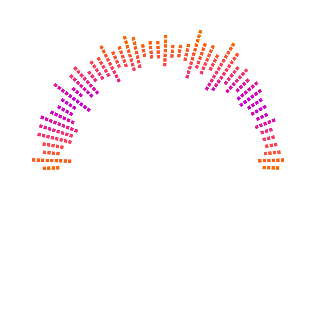 Logo of Romslo Entertainment, a band known for diverse musical performances.